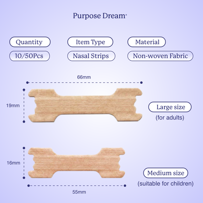 Purpose™ Better Breath Anti-Snoring Nasal Strips